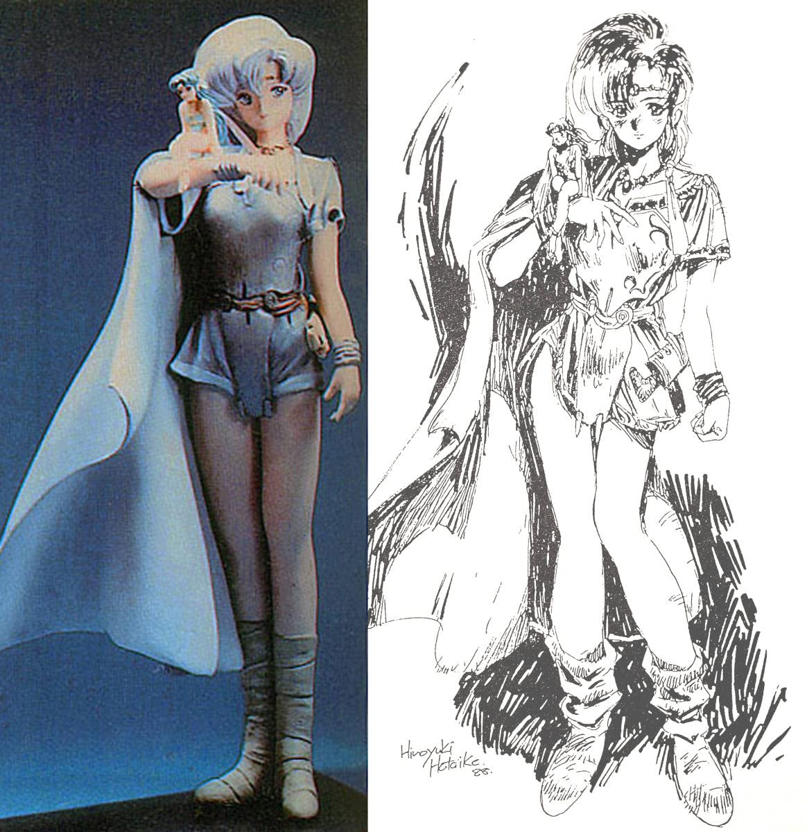 レムル・ジルフィード［OVAダンバイン］1/6 海洋堂 ボーメ